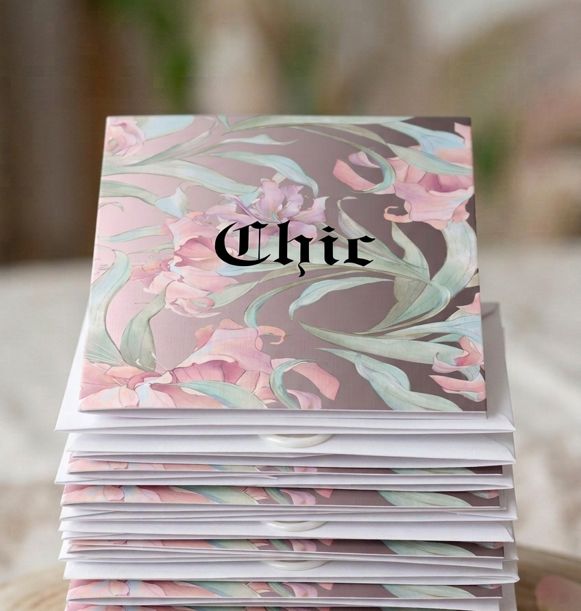 Vintage Chic Stationary | Pack of 10