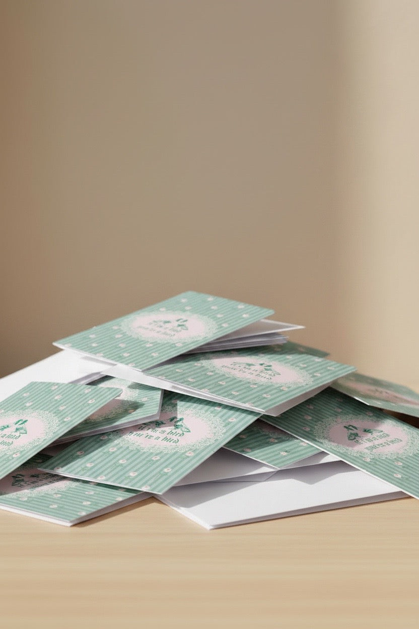Vintage Birds Stationary | Pack of 10